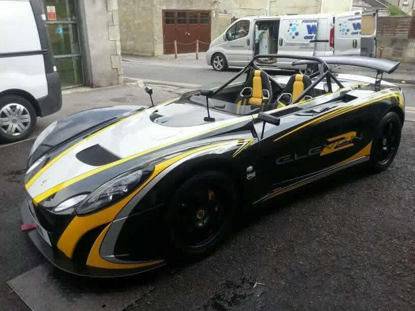A supercar after detailing by WK