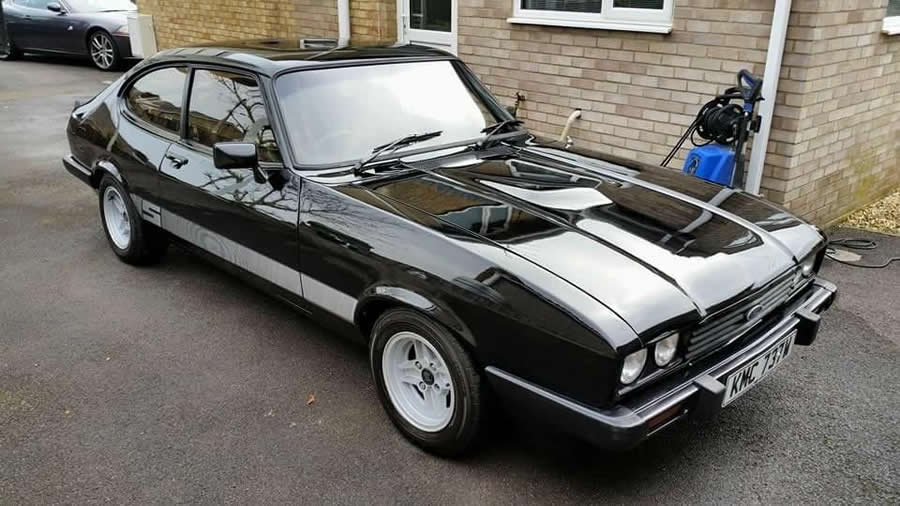A classic car after detailing by WK