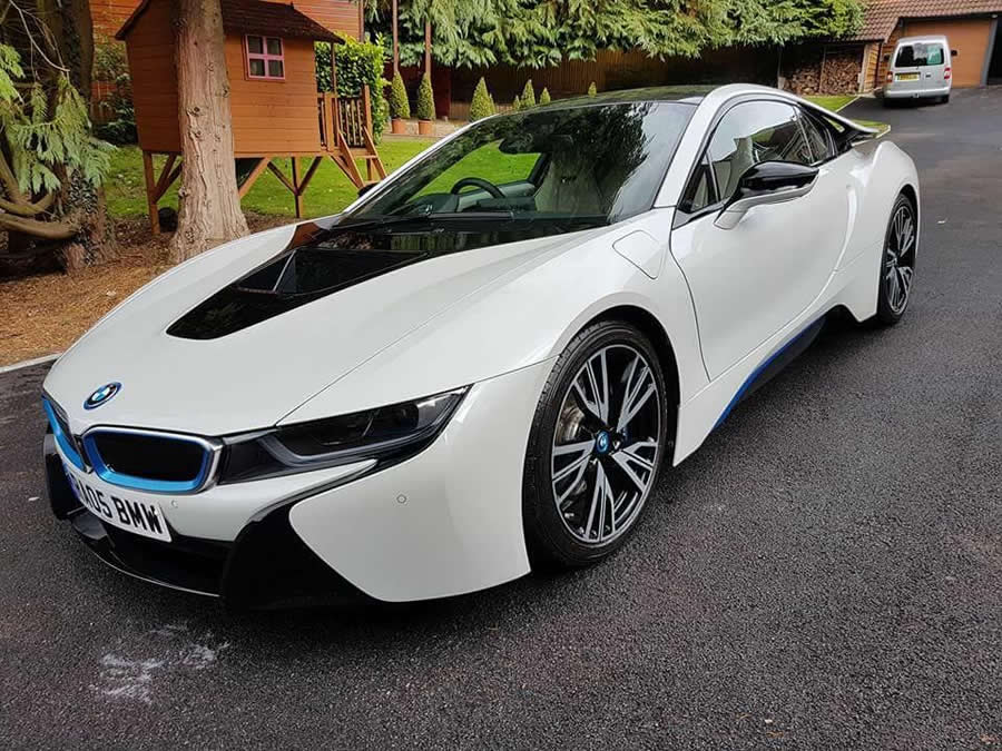A supercar after detailing by WK