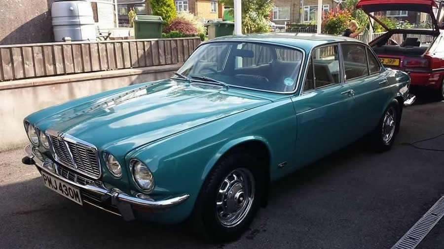 A classic car after detailing by WK