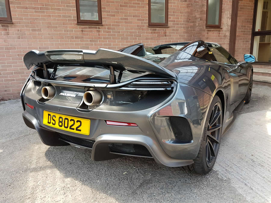 A supercar after detailing by WK