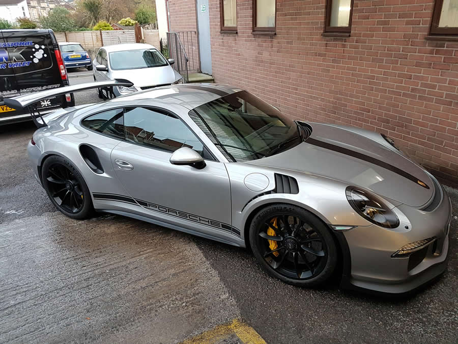 A supercar after detailing by WK