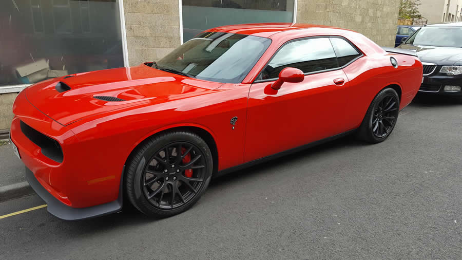 A classic car after detailing by WK