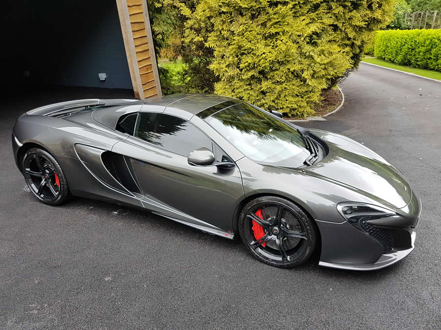 A supercar after detailing by WK