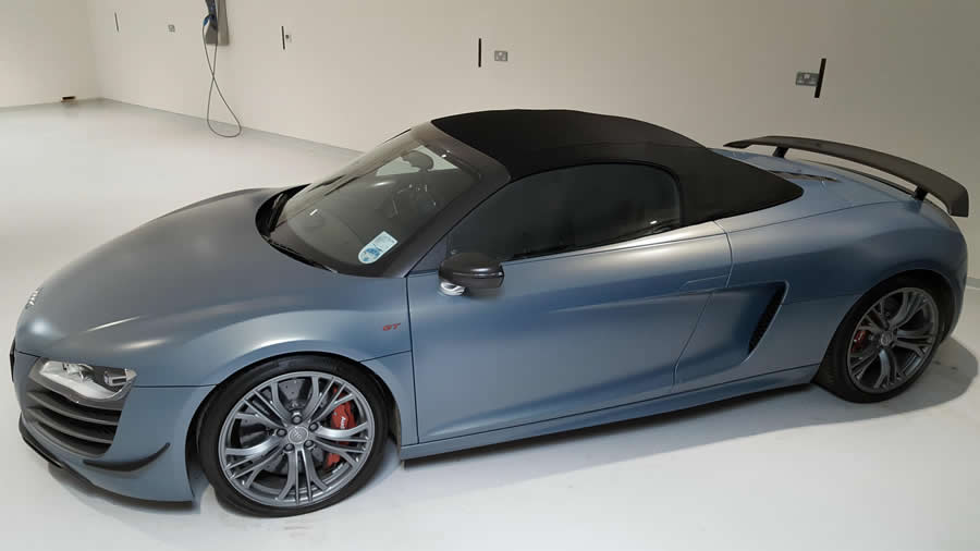 A supercar after detailing by WK