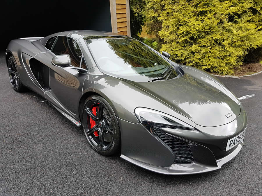 A supercar after detailing by WK