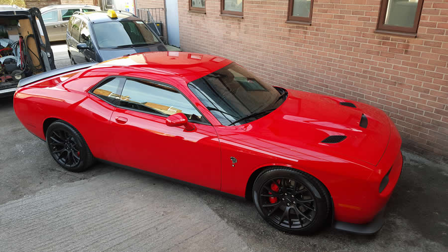 A classic car after detailing by WK