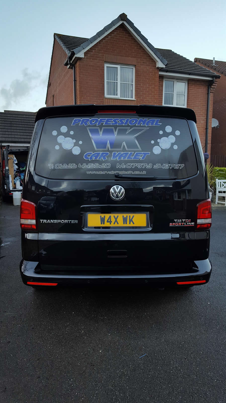 A car or van after valeting by WK