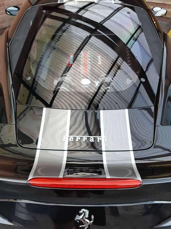 A supercar after detailing by WK