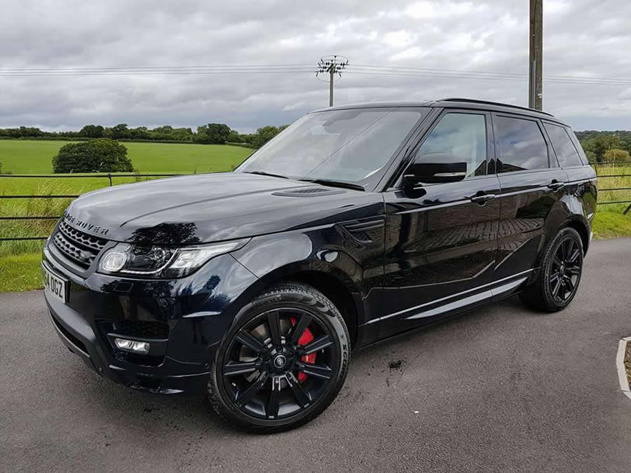 A luxury car after detailing by WK