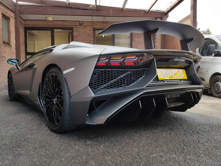 A supercar after detailing by WK