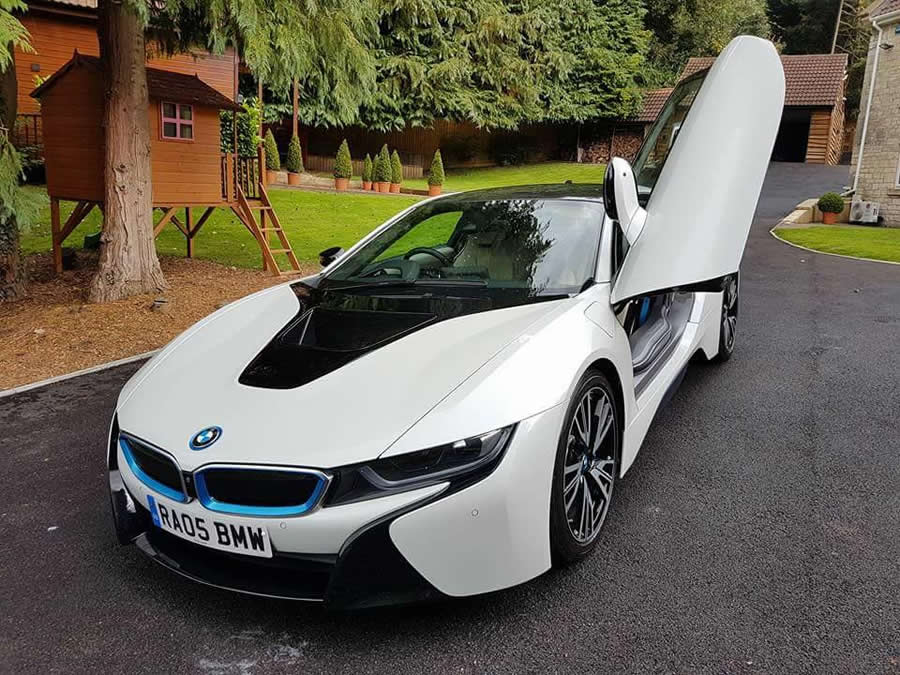 A supercar after detailing by WK
