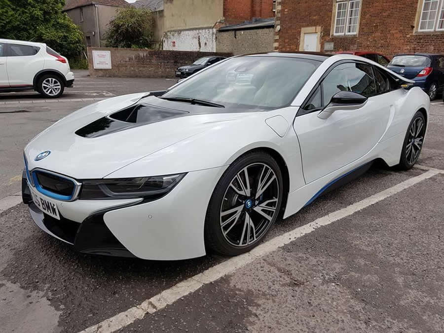 A supercar after detailing by WK