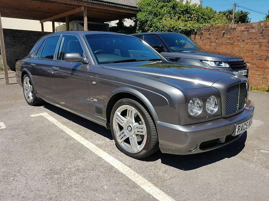 A luxury car after detailing by WK
