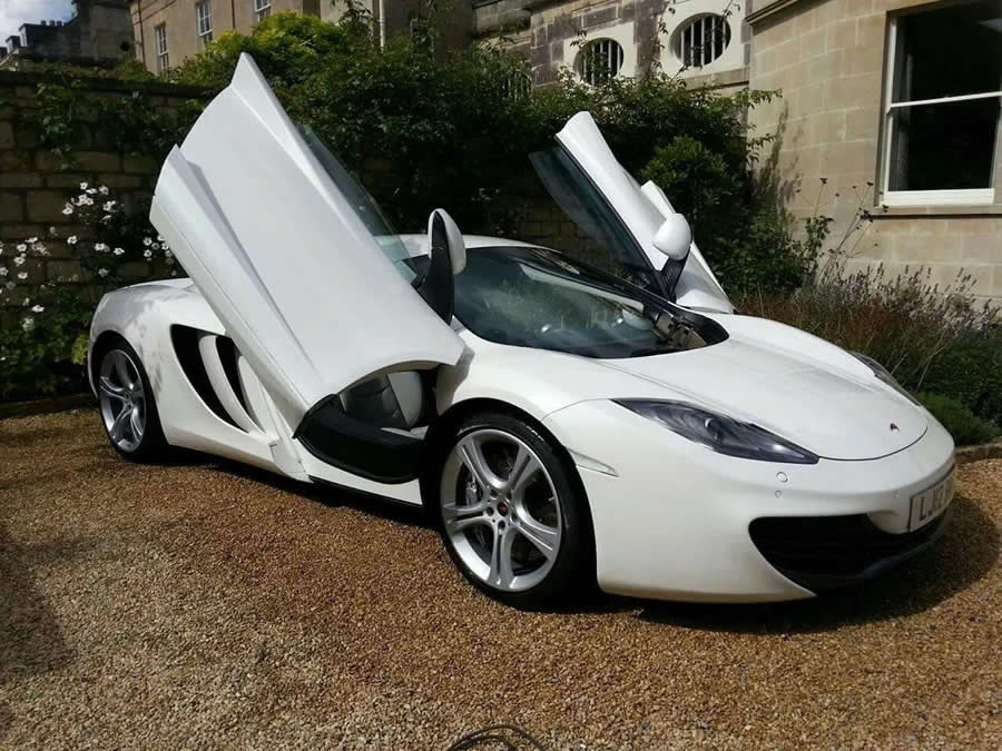 A supercar after detailing by WK