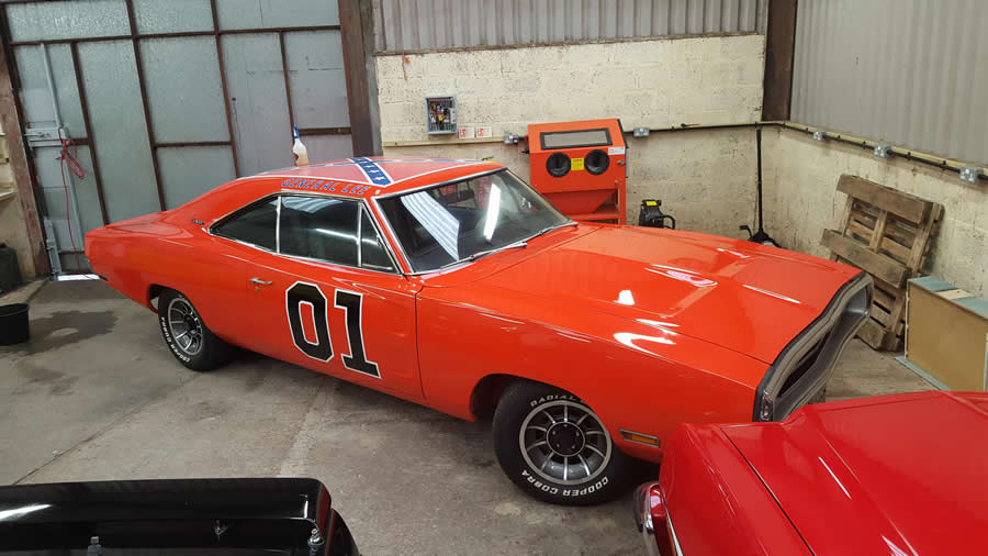 A classic car after detailing by WK