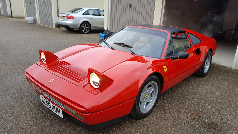 A supercar after detailing by WK