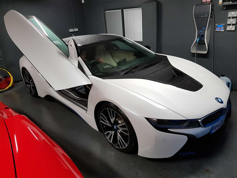 A supercar after detailing by WK