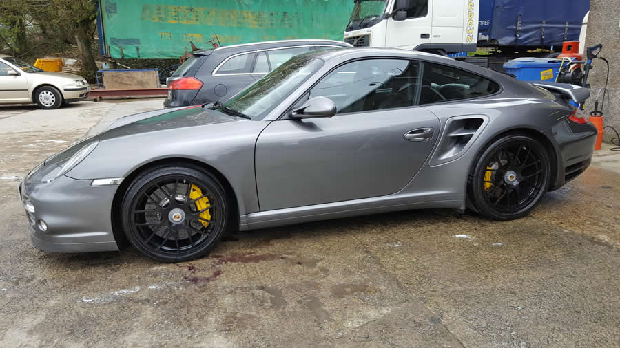 A supercar after detailing by WK