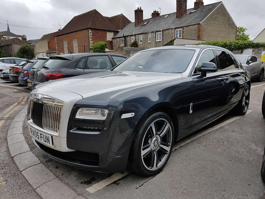 A luxury car after detailing by WK