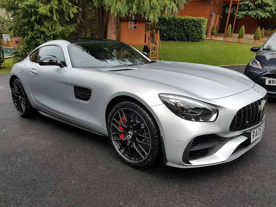 A supercar after detailing by WK