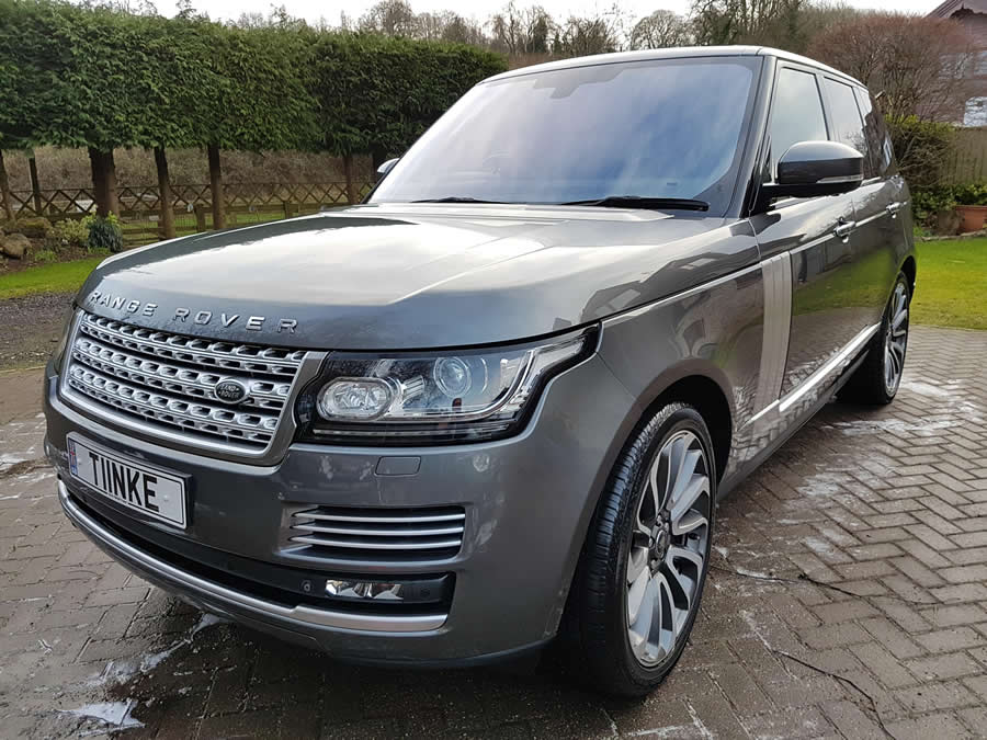 A luxury car after detailing by WK
