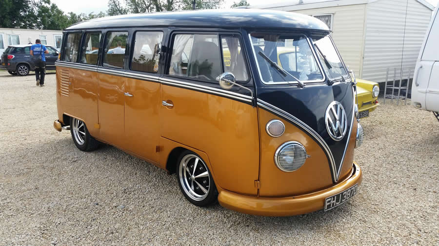 A classic car after detailing by WK