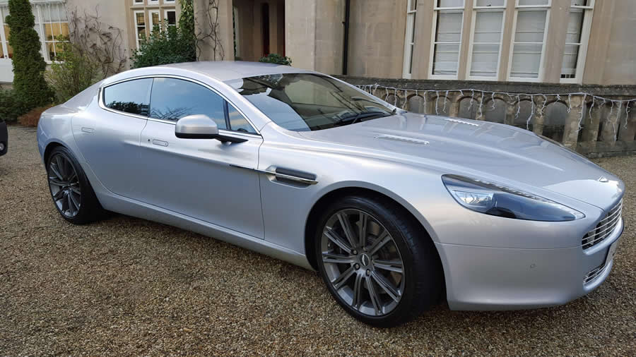 A luxury car after detailing by WK