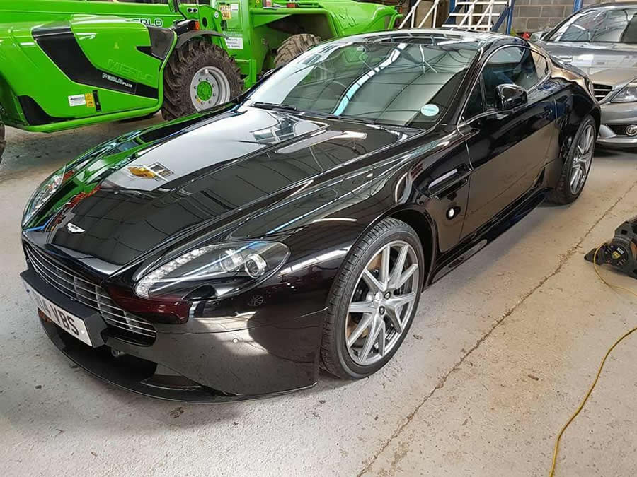 A luxury car after detailing by WK