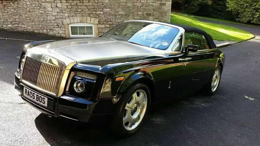 A luxury car after detailing by WK