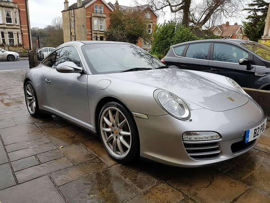 A supercar after detailing by WK